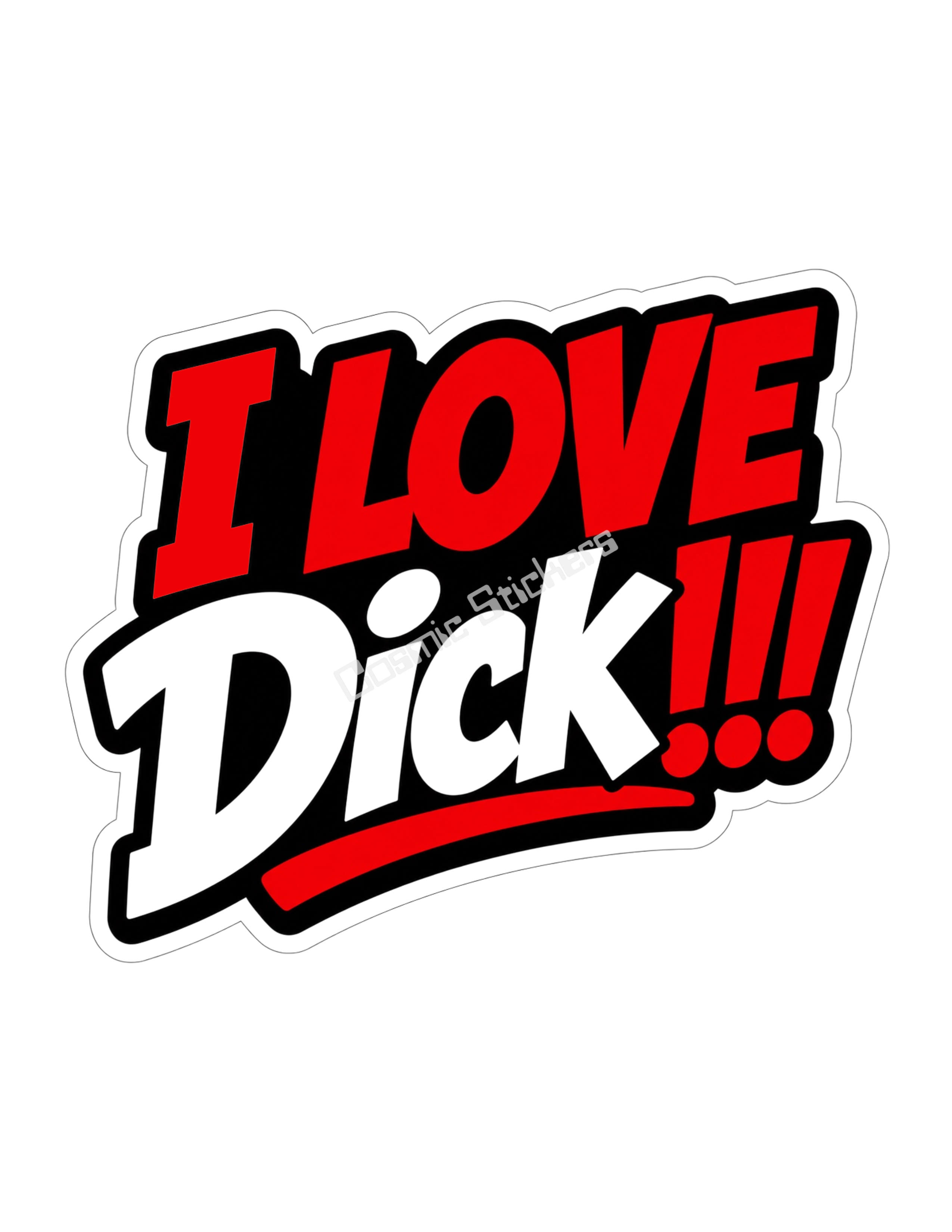 Revenge Stickers - I Love D