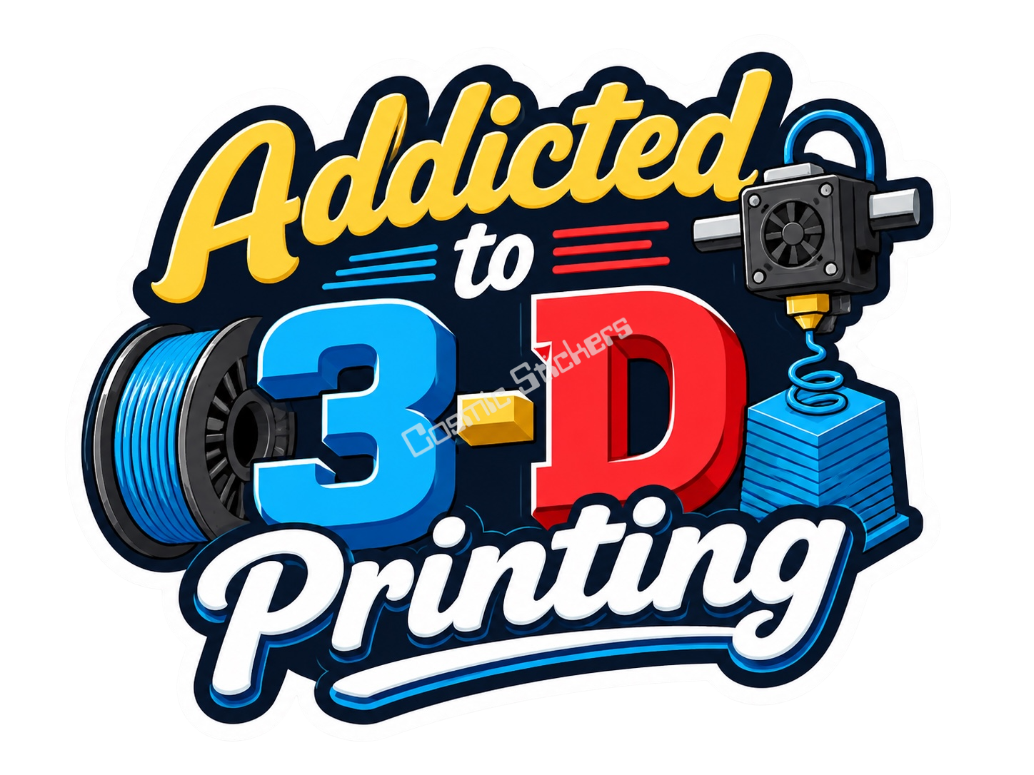 3D Printing - Addicted To 3-D Printing