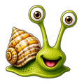Cosmic Snails •Crimson•