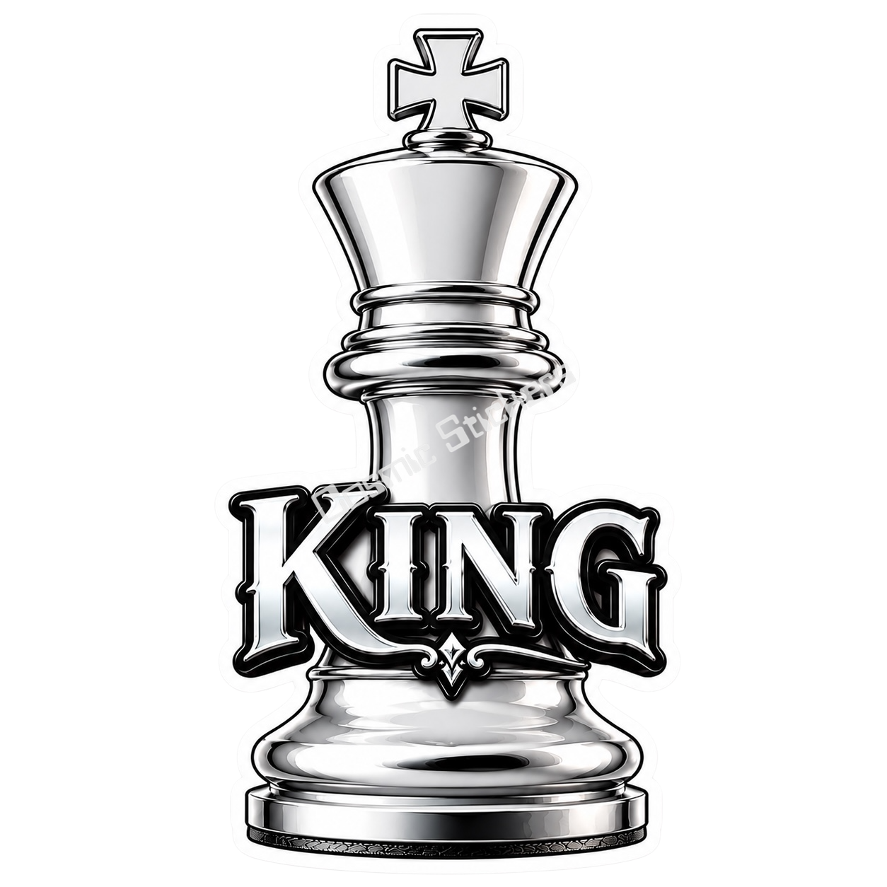 Classic Chess - White King