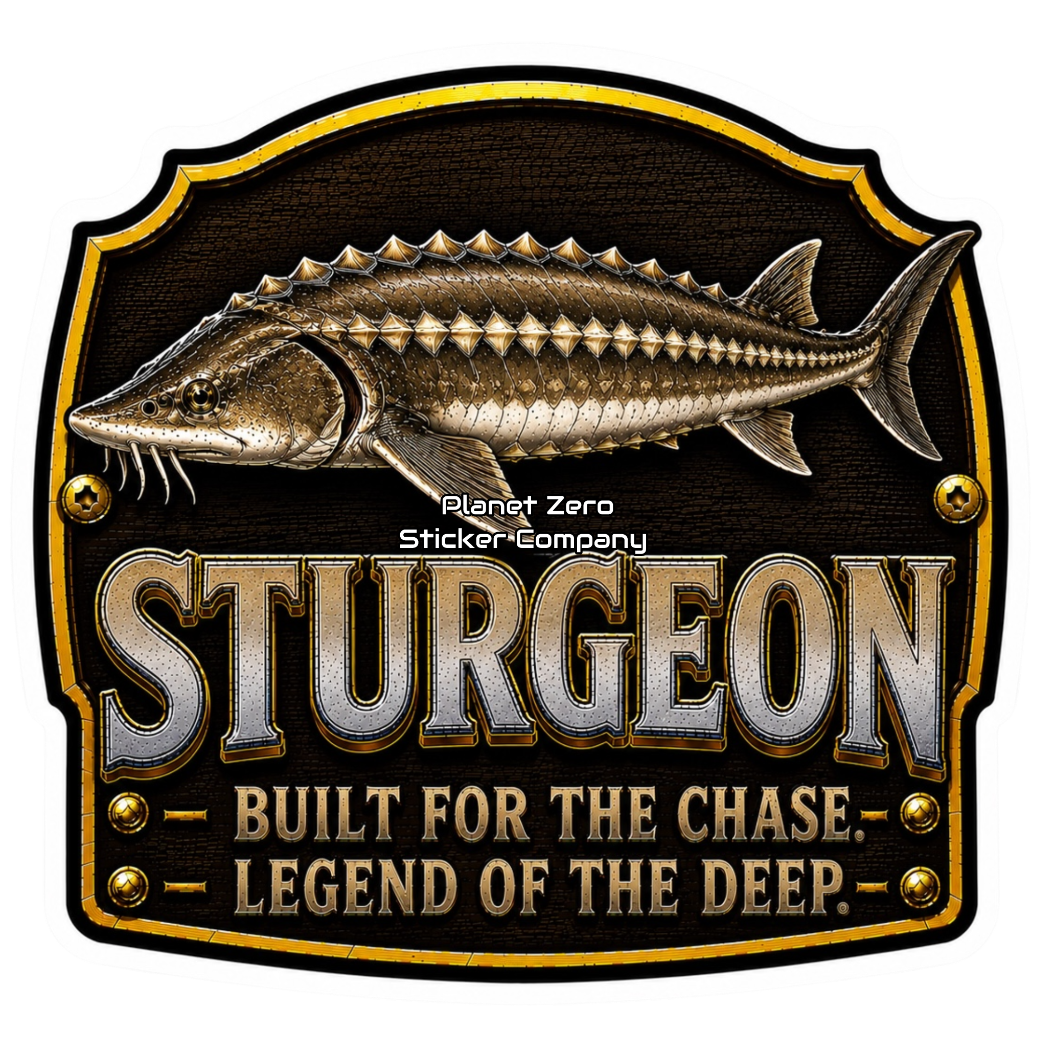 Sturgeon – Trophy Fish Sticker
