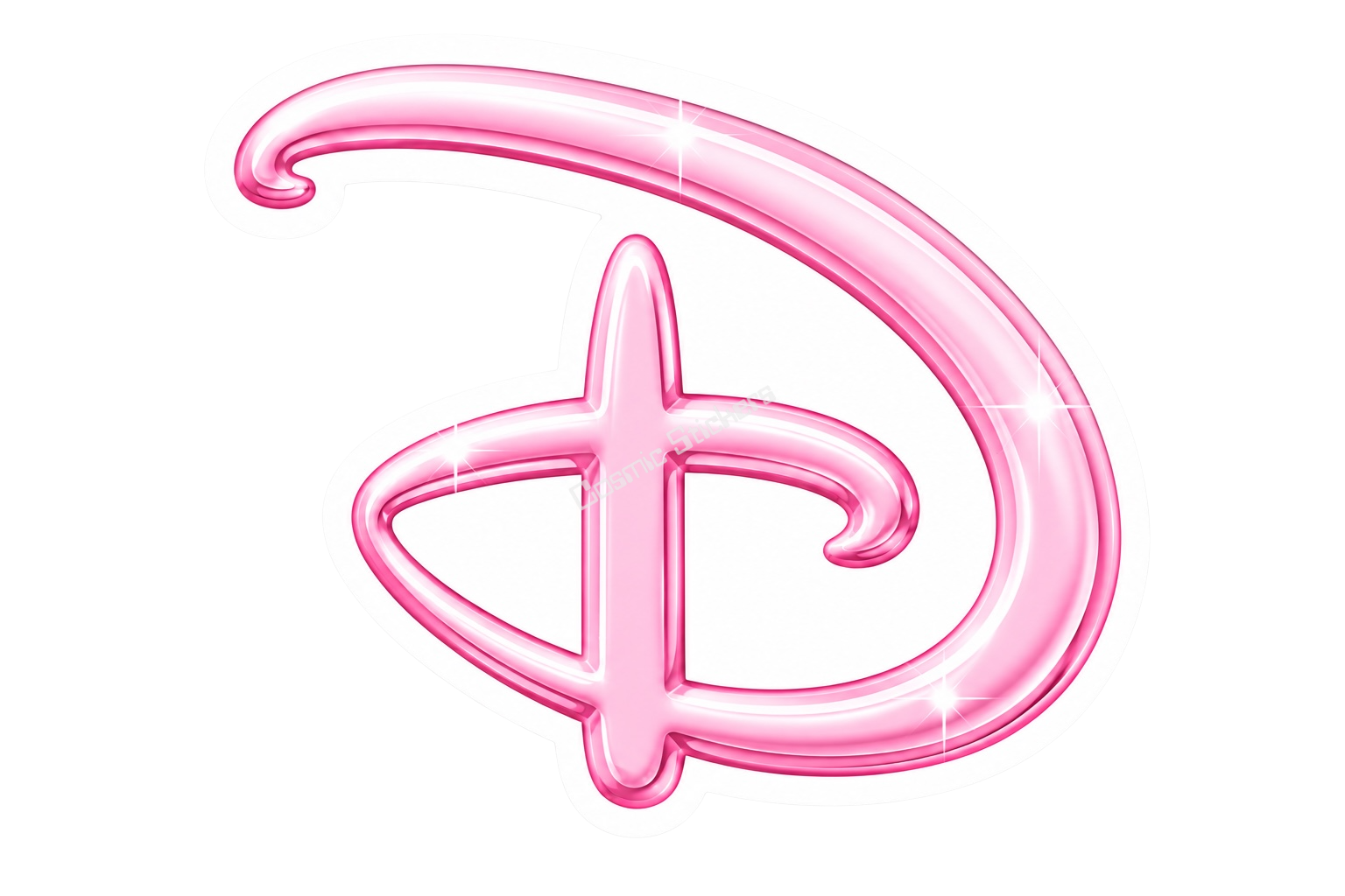 “D” Land Theme Park - Light Pink Glossy