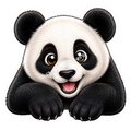 Peekaboo Pals - Panda