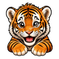 Peekaboo Pals - Tiger