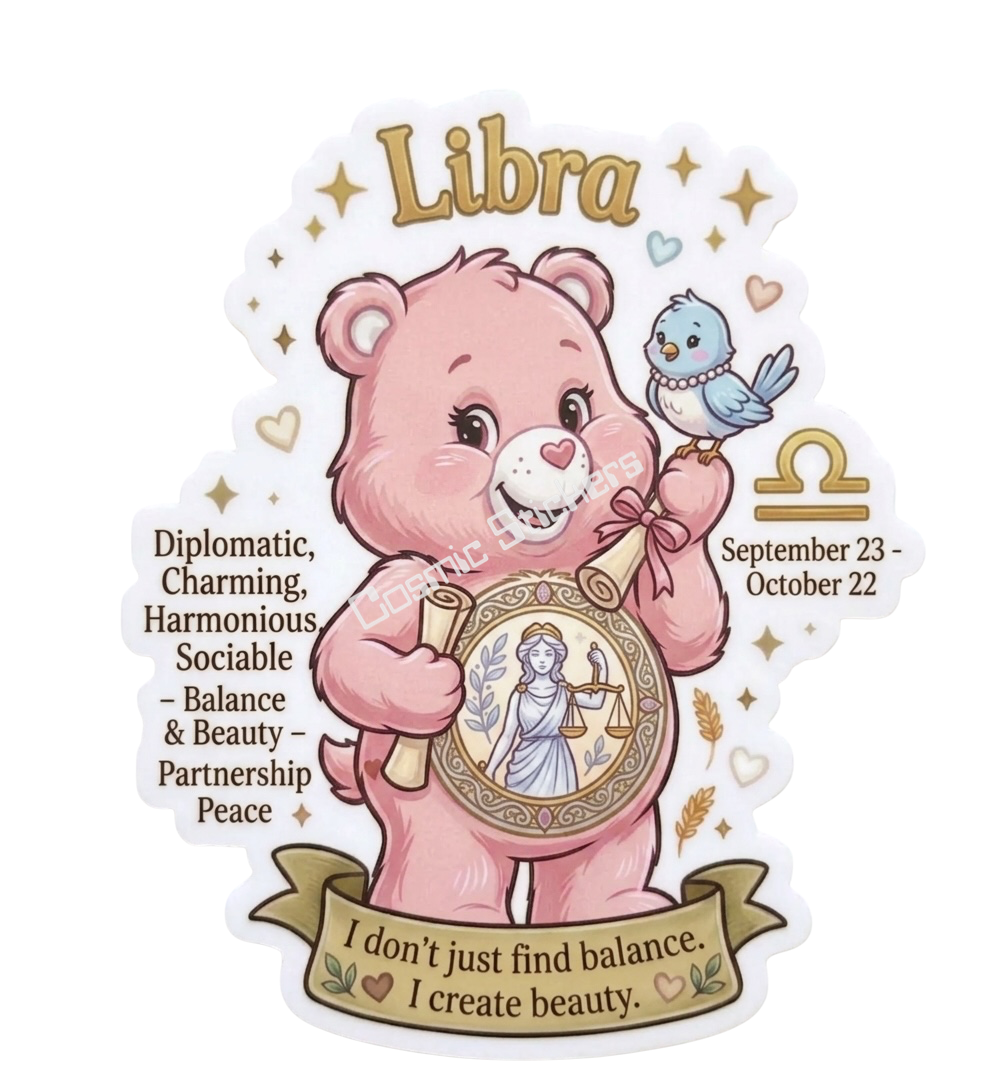 Astrology Bear - Libra