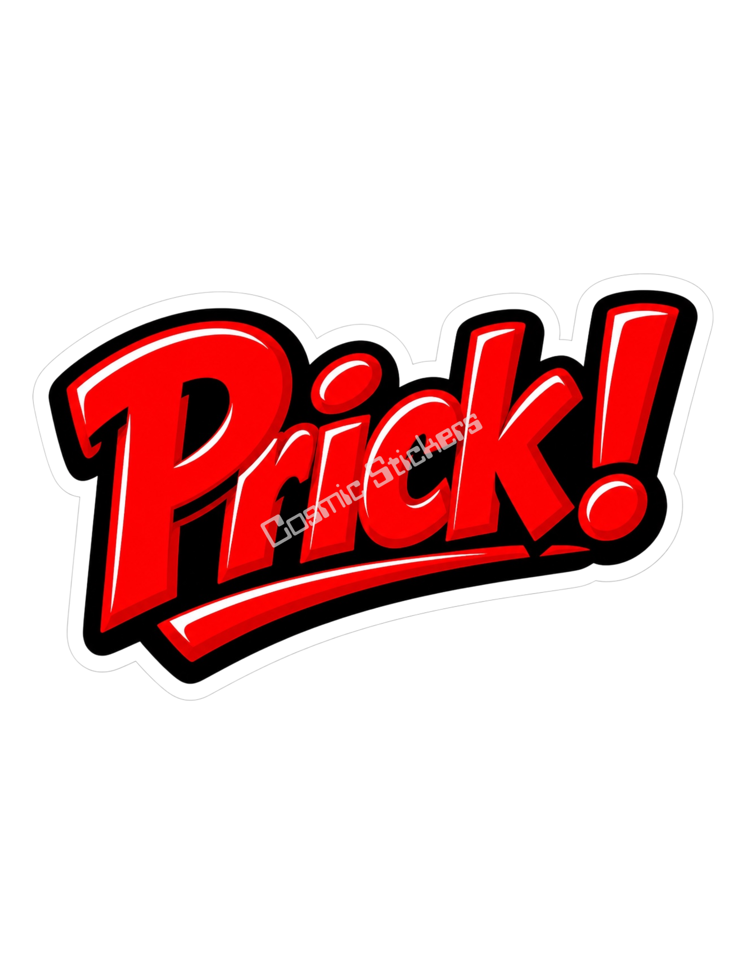 Revenge Stickers - Prick!