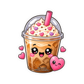 Kawaii Critters •Iced Coffee Love•