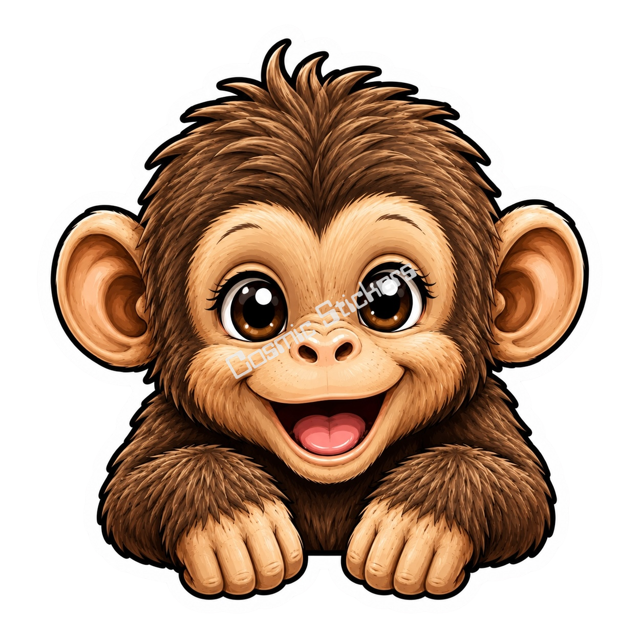Peekaboo Pals - Monkey