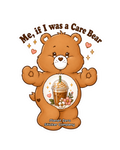 Care Bear Iced Coffee Lover (w/ text)