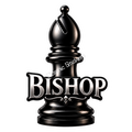 Classic Chess - Black Bishop