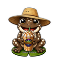 Cosmic Stickers • Cosmic Coffee Frogs • Harvest Hopper