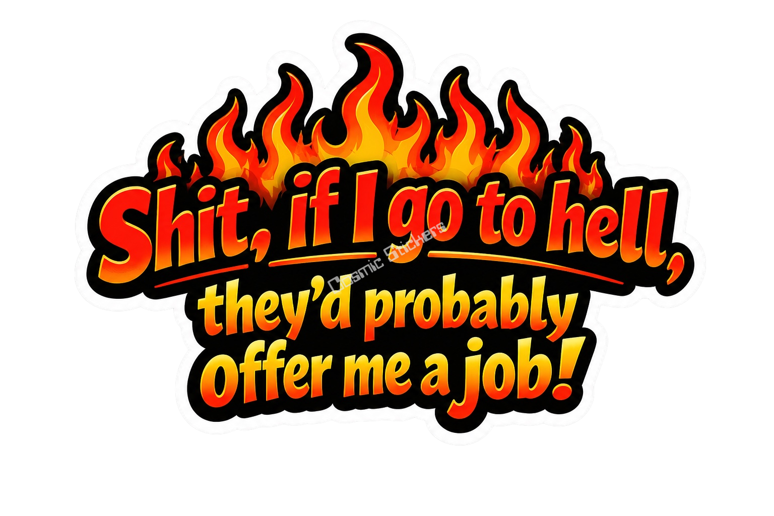 Cosmic Stickers - It’s Not My Fault (Copy)