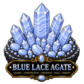 Crystal Meanings Collection - Blue Lace Agate