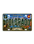 50 State License Plate Sticker Collection •CO•