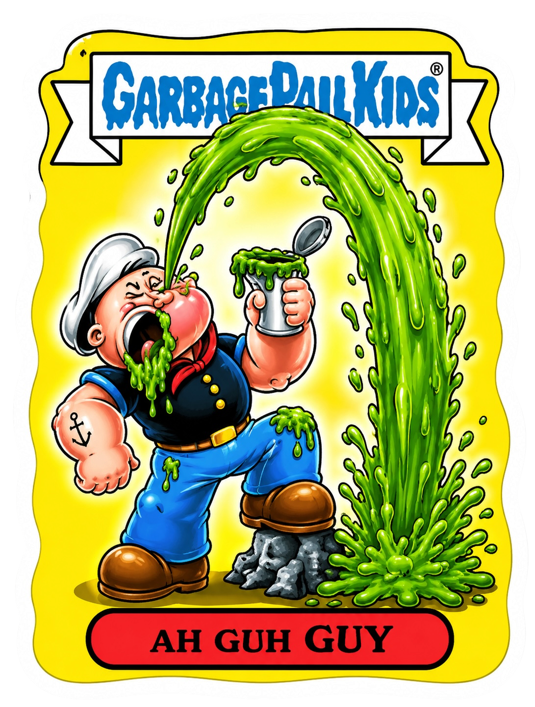 Garbage Pail kids (Ah Guh Guy)