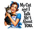 My cat and I