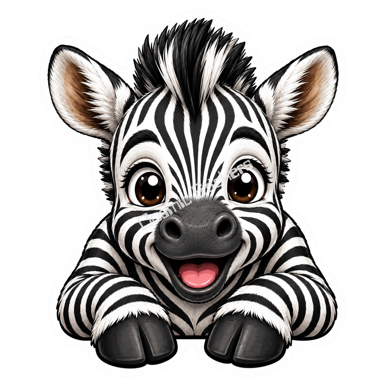 Peekaboo Pals - Zebra