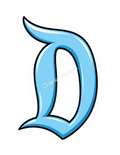 “D” Land Theme Park - Light Blue