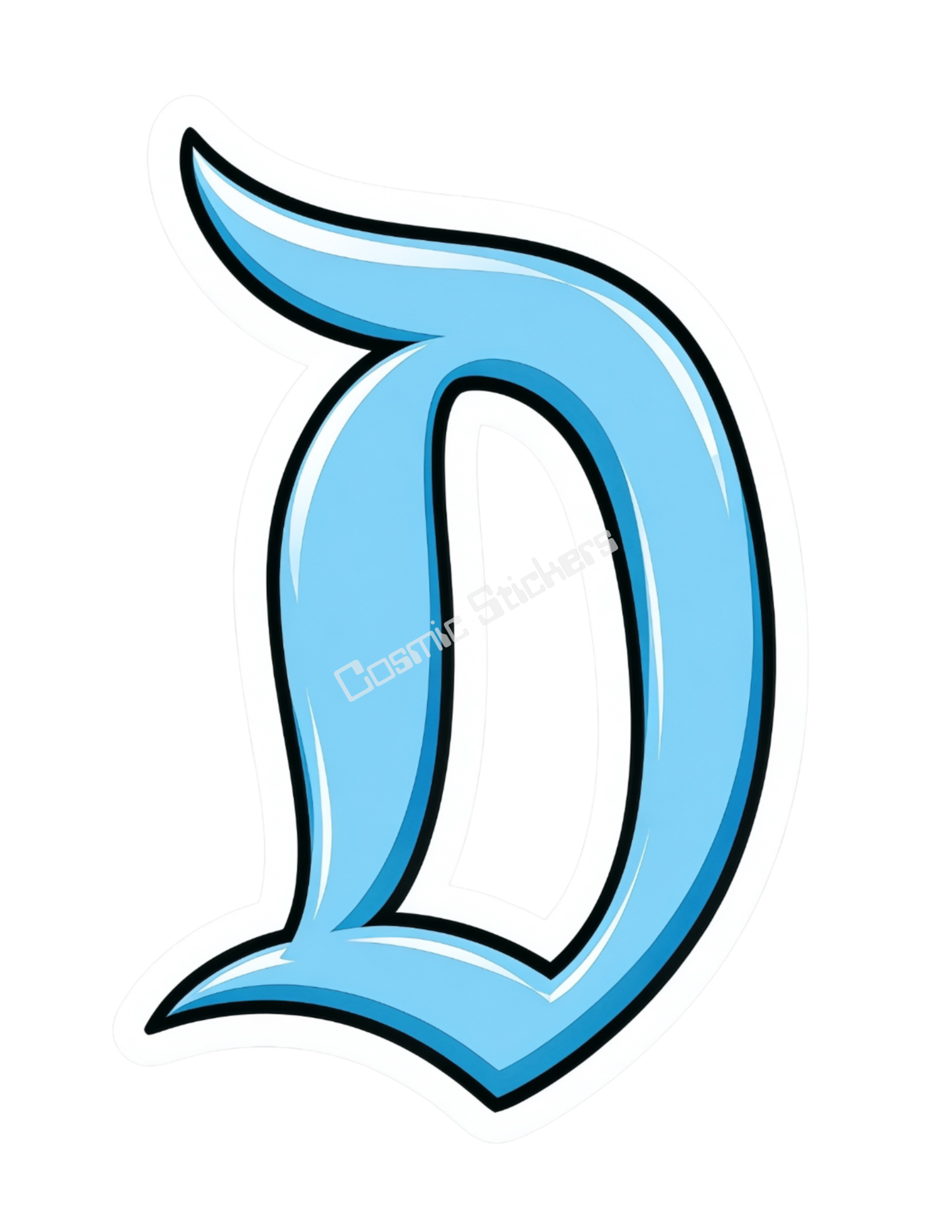 “D” Land Theme Park - Light Blue
