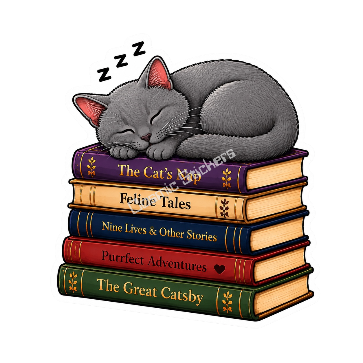 The Cat Nap Collection - Gray Cat