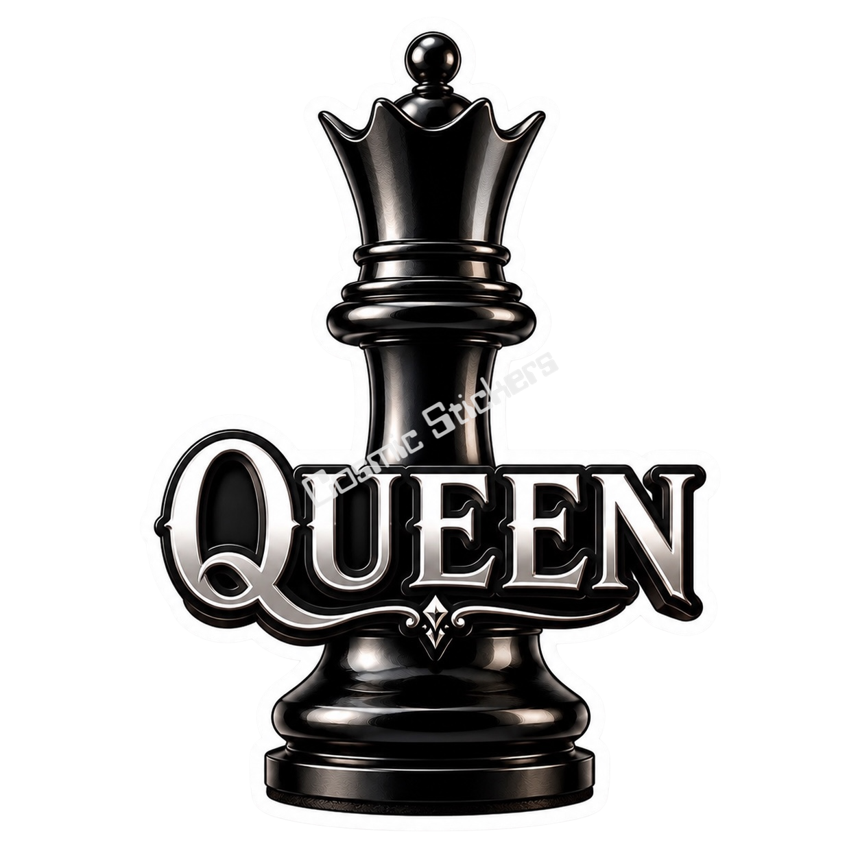Classic Chess - Black Queen