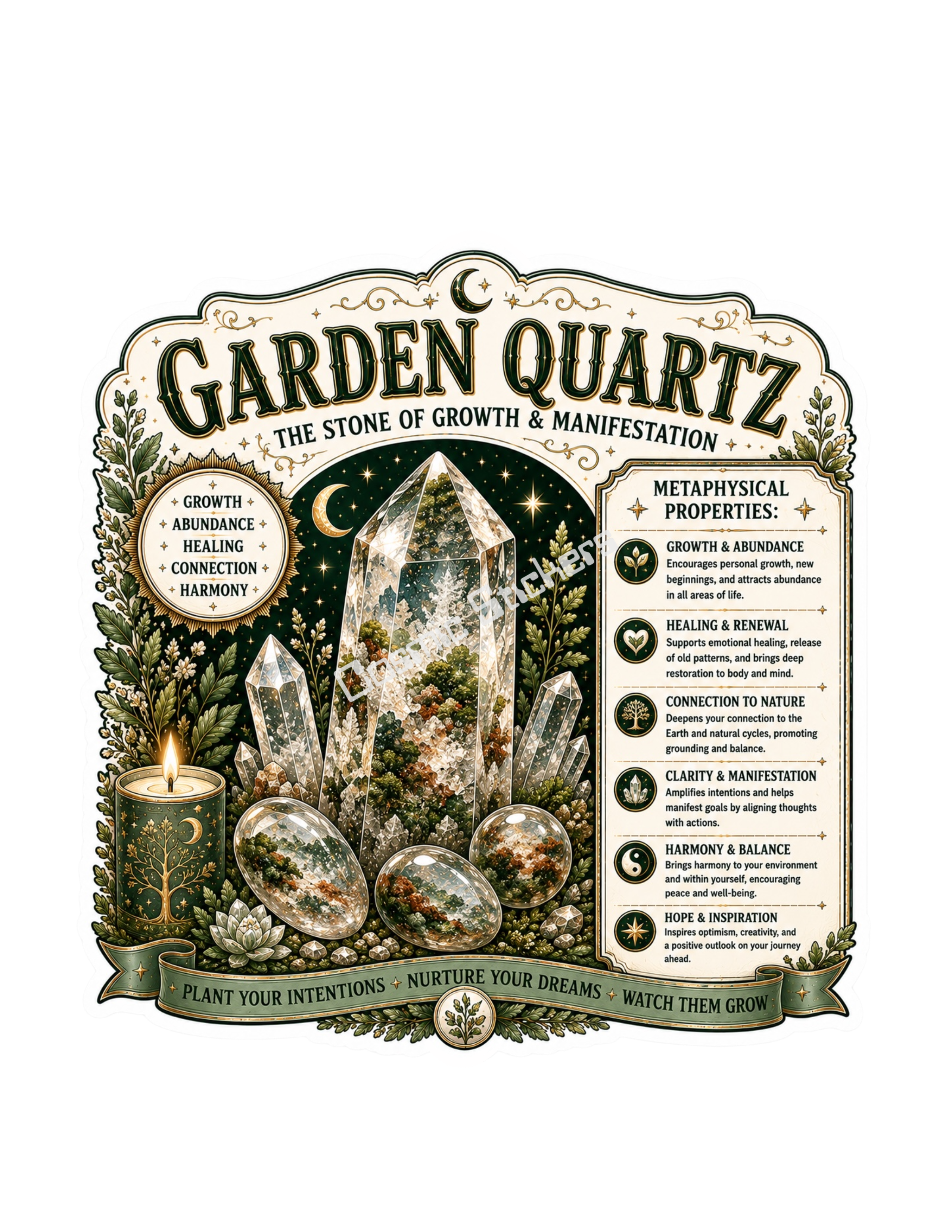 Crystal Properties - Golden Quartz