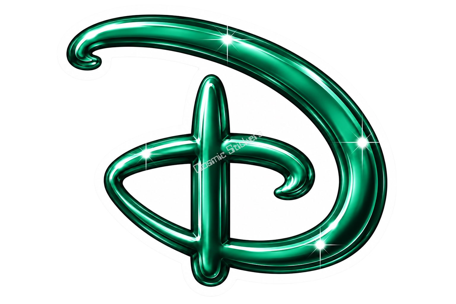 “D” Land Theme Park - Emerald Green Glossy
