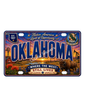 50 State License Plate Sticker Collection •OK•