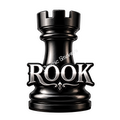 Classic Chess - Black Rook