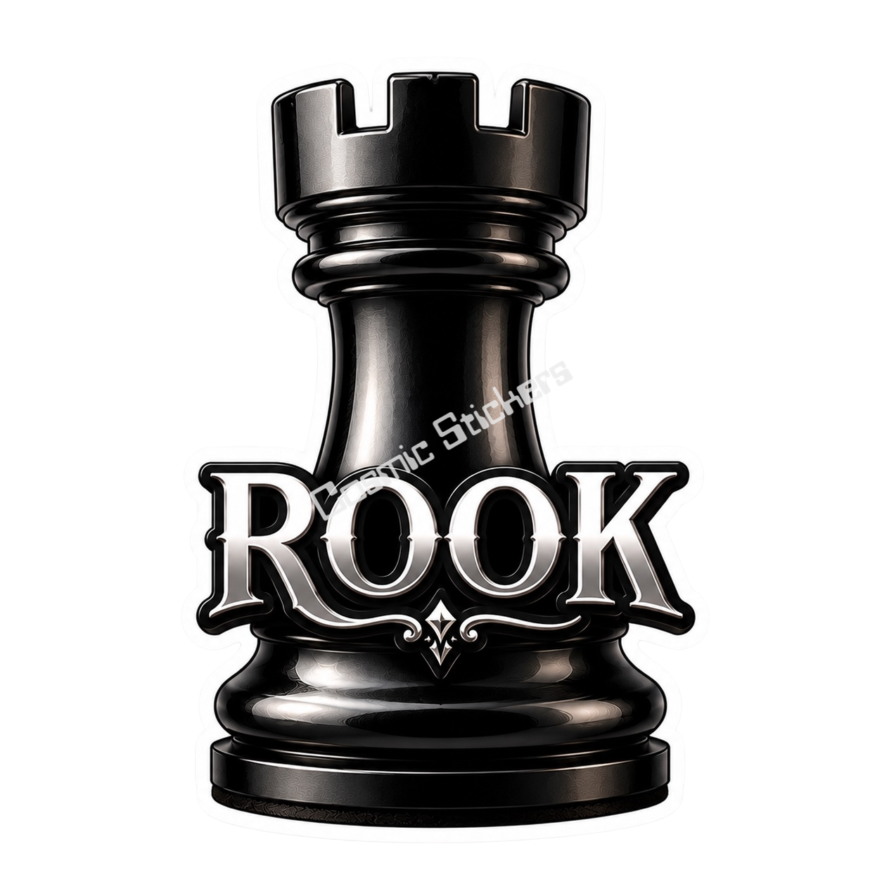 Classic Chess - Black Rook