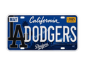 Sports Team License Plate Frame Sticker - Dodgers