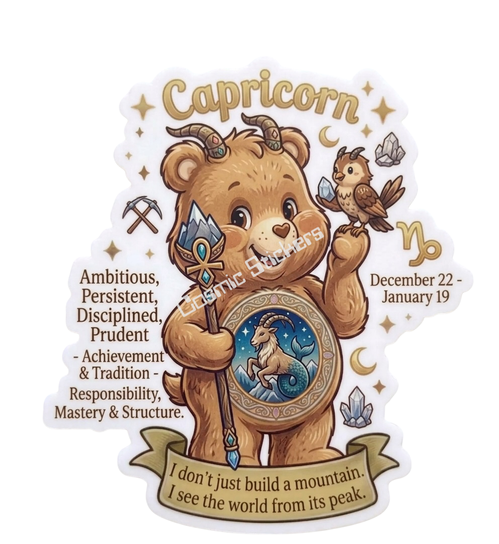 Astrology Bear - Capricorn