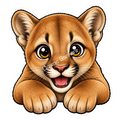 Peekaboo Pals - Cougar