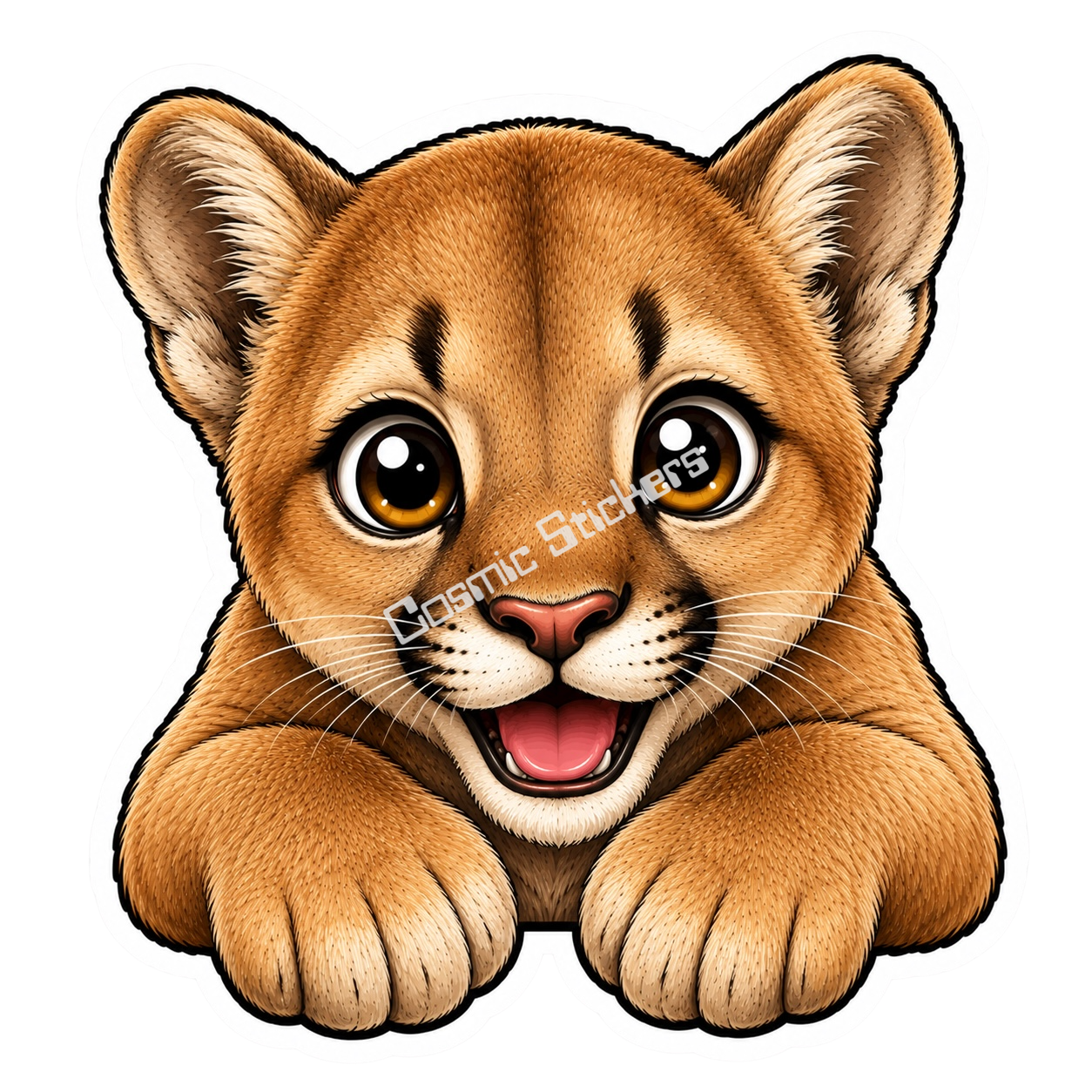 Peekaboo Pals - Cougar