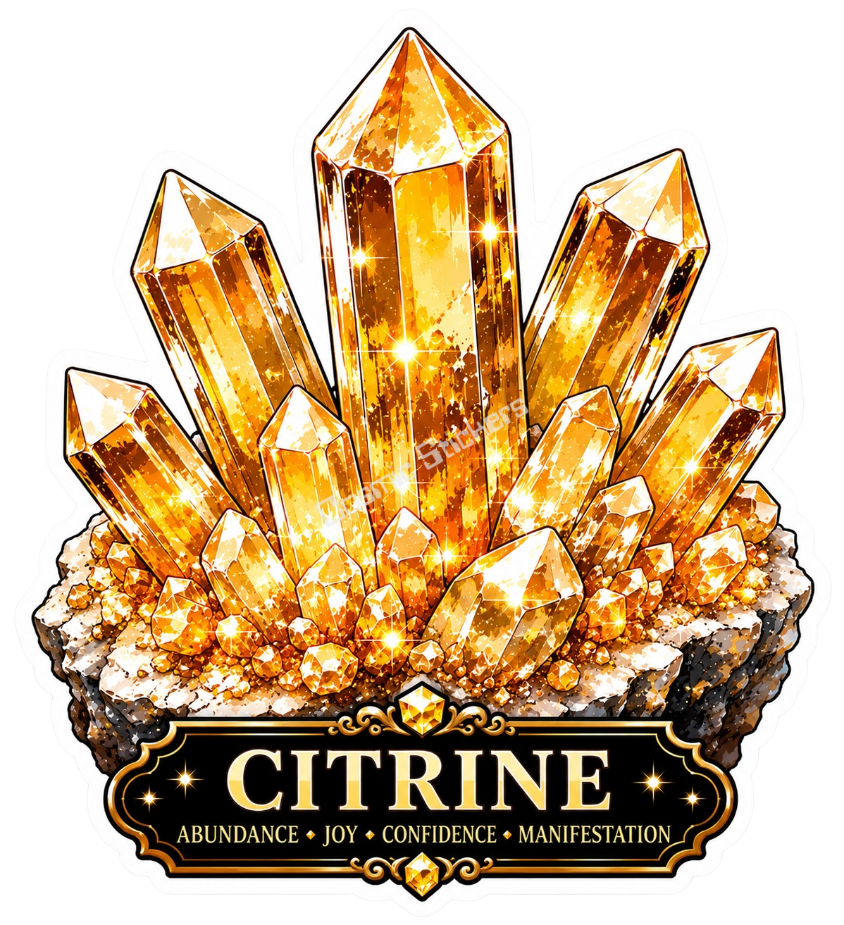 Crystal Meanings Collection - Citrine