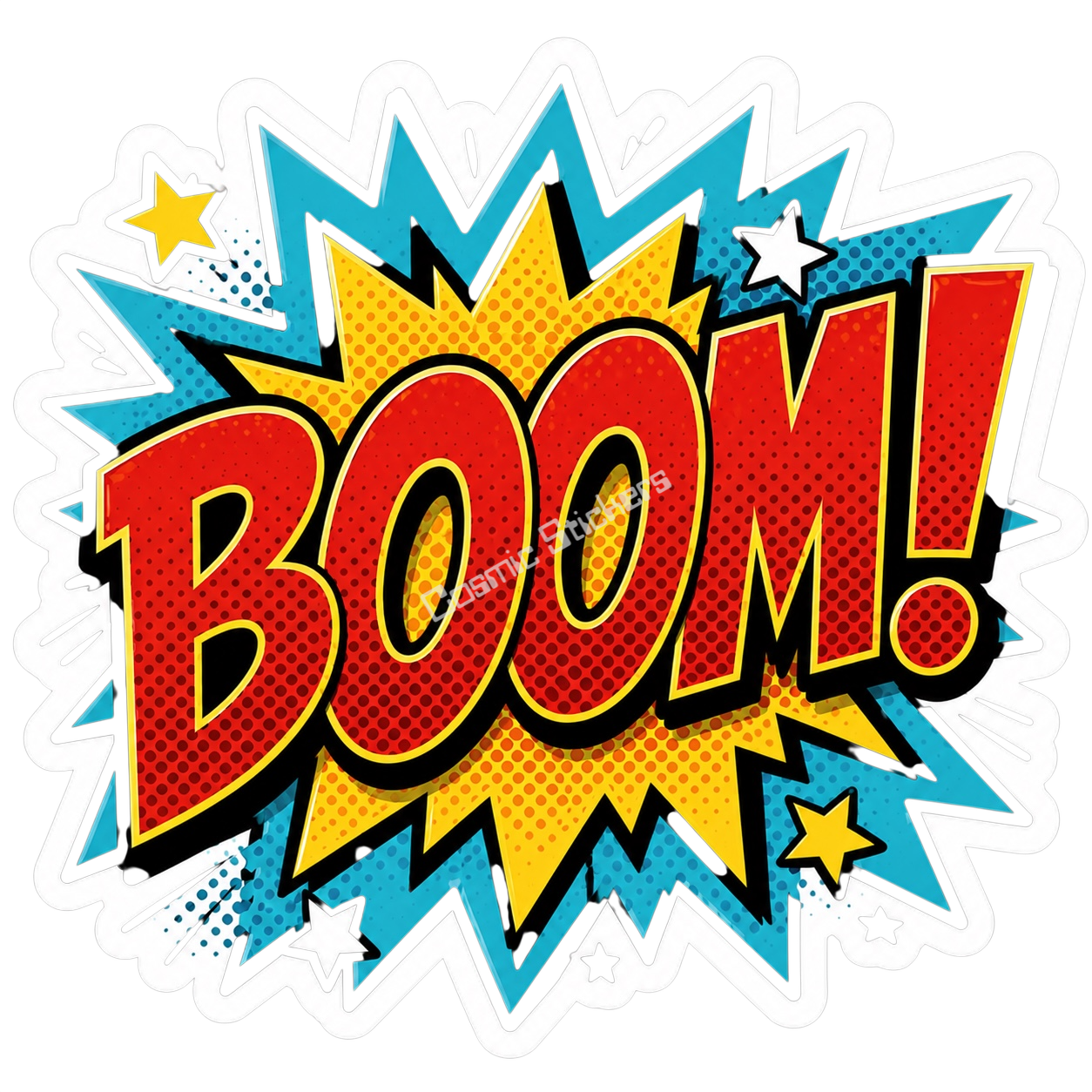 Cosmic Stickers - Boom!