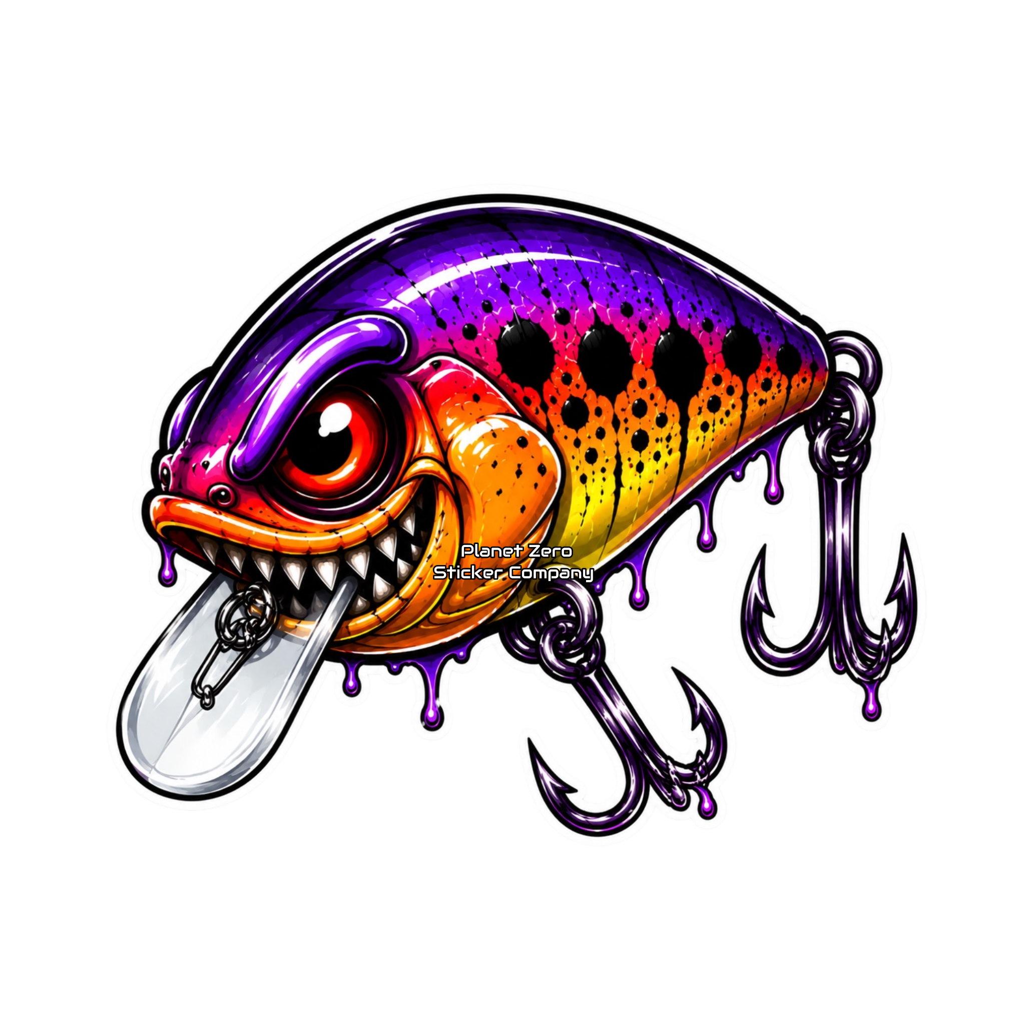 Strike Beasts™️ •Tsunami• Fishing Lure Sticker