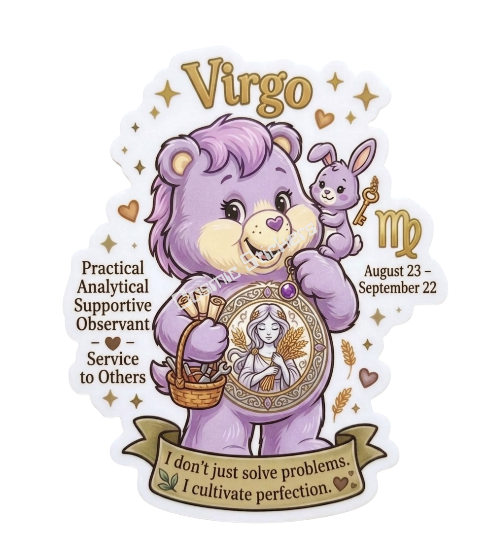 Astrology Bear - Virgo