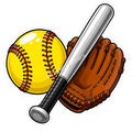 Girls Softball - Softball, Bat & Glove