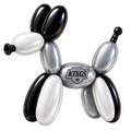 Balloon Animal Stickers - Black & Gray w/ LA K Logo