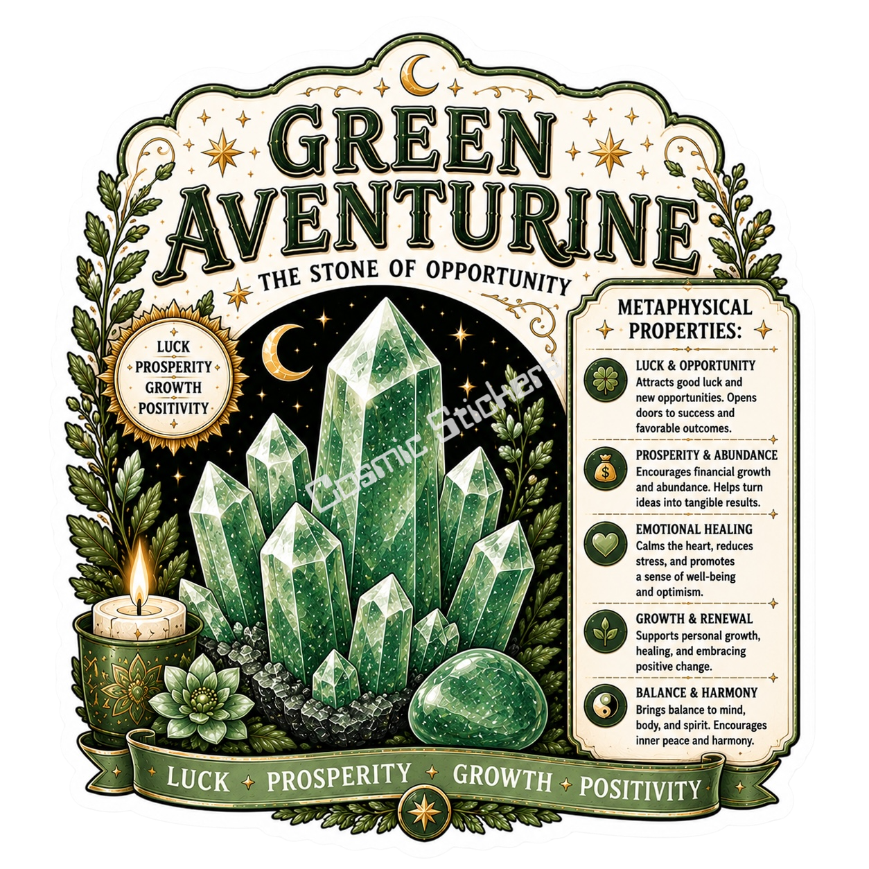 Crystal Properties - Green Aventurine