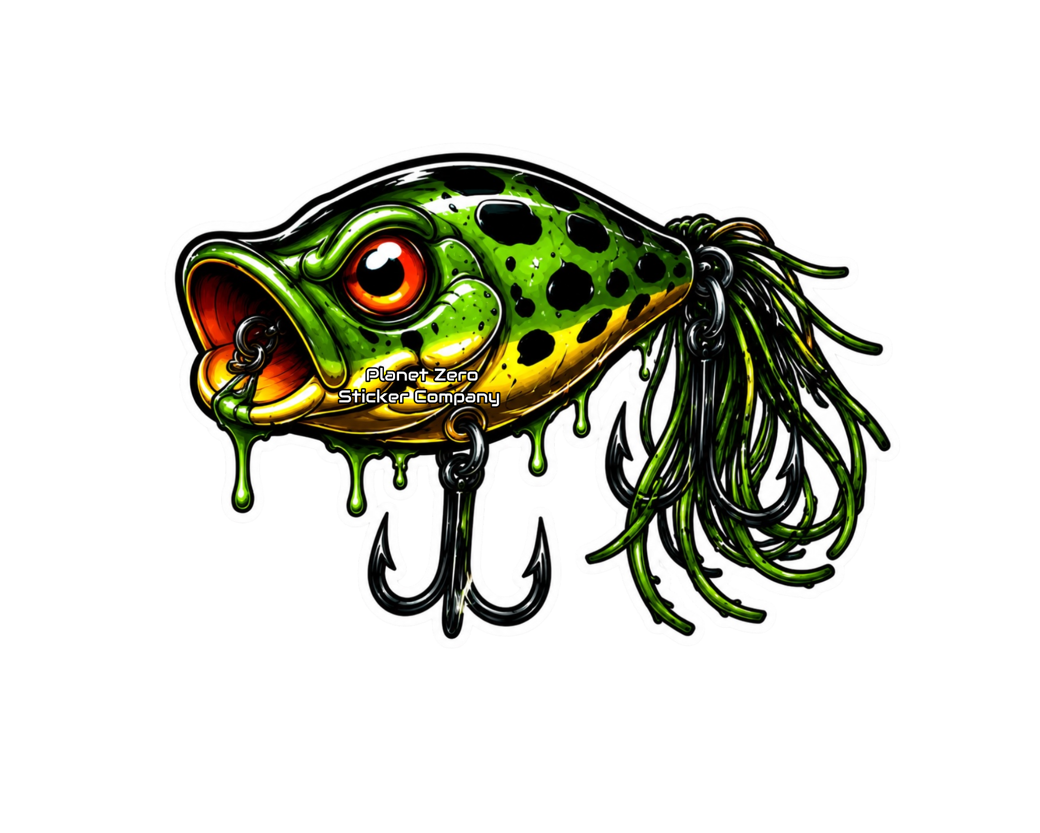 Strike Beasts™️ •Dead Drift• Fishing Lure Sticker