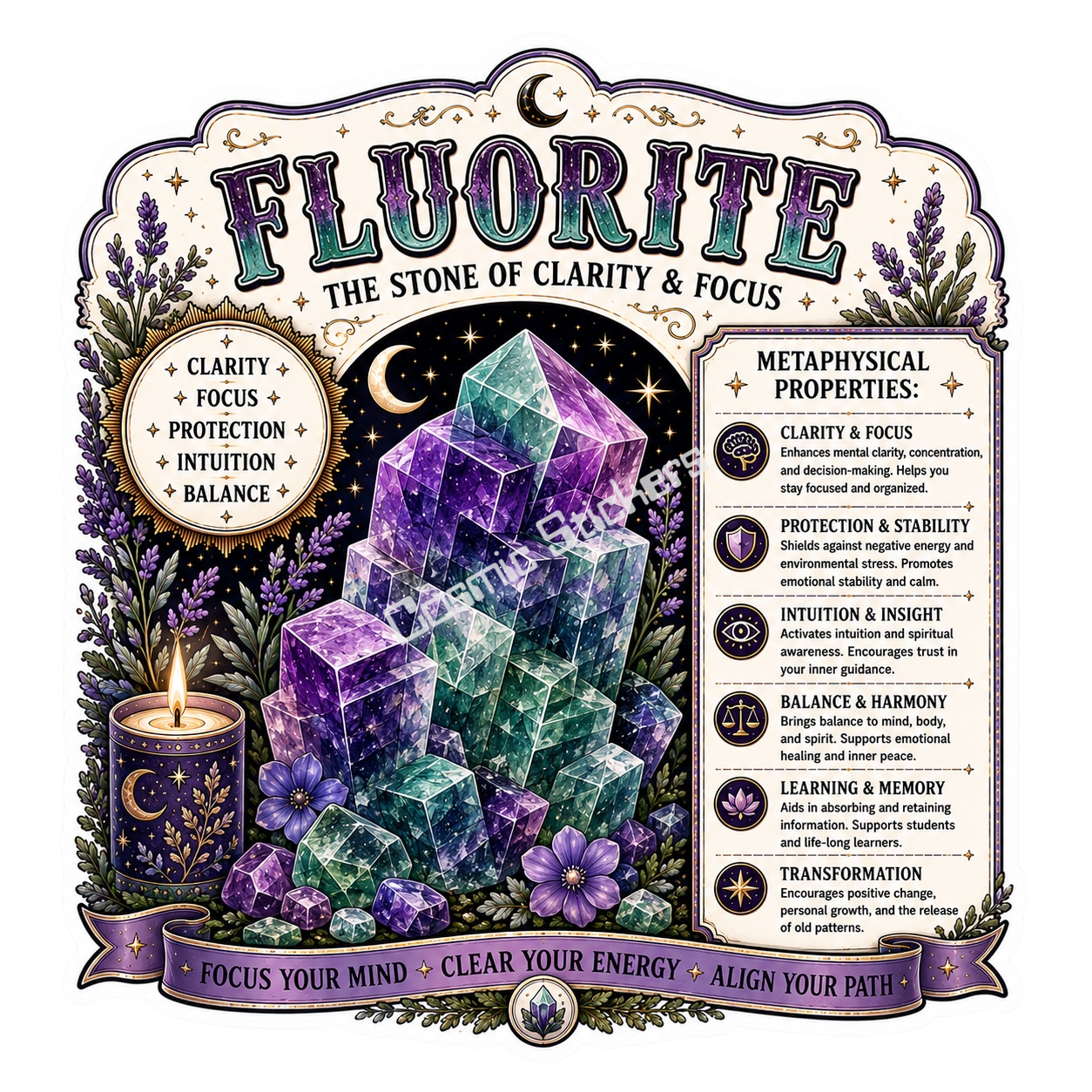 Crystal Properties - Fluorite