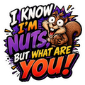 Cosmic Stickers - I Know I’m Nuts