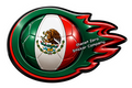 Soccer Ball w/Flames (Mexico)