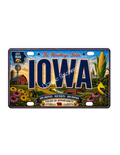 50 State License Plate Sticker Collection •IA•