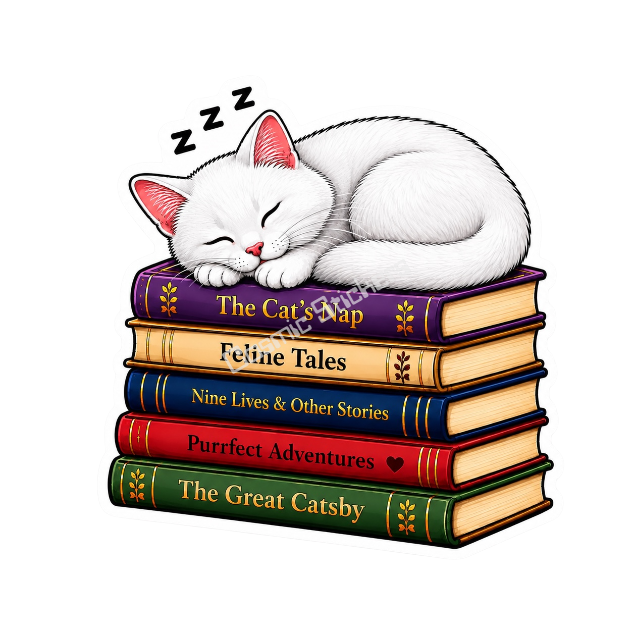 The Cat Nap Collection - White Cat