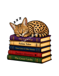 The Cat Nap Collection - Serval Cat