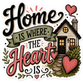 Cosmic Stickers - Home Is Where The Heart Is