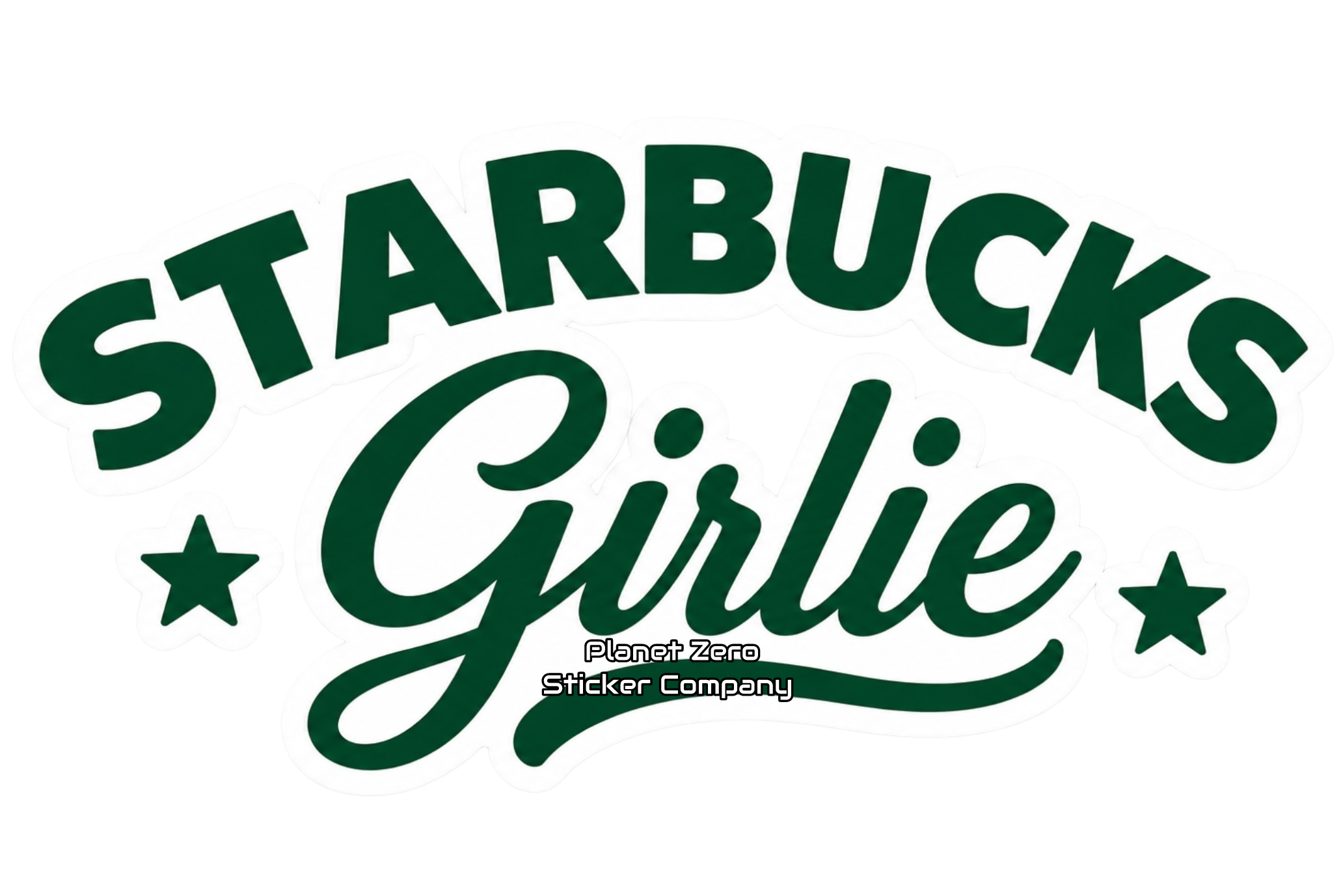 Starbucks Girlie Green